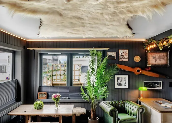 The Arctic Totem - Ice Bear & Sami Winter Garden Apartamento Tromsø